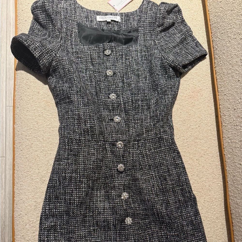 Chloe Collette Tweed Dress